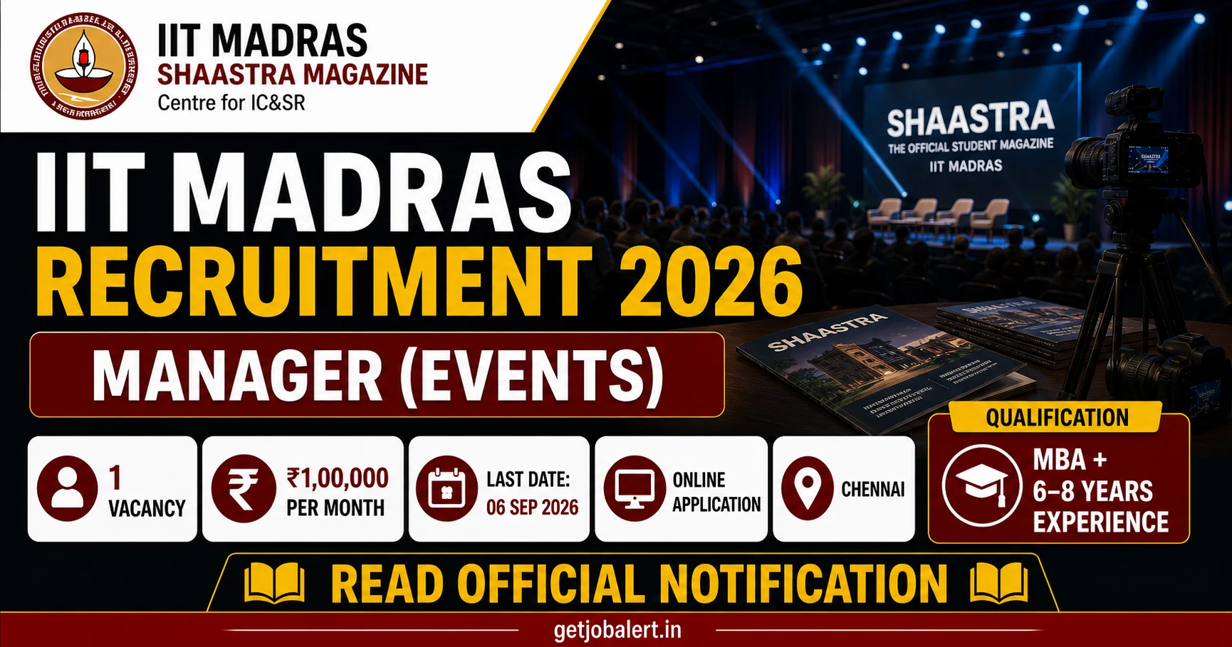 ICANDSR Manager (Events) recruitment 2026 verified details cover